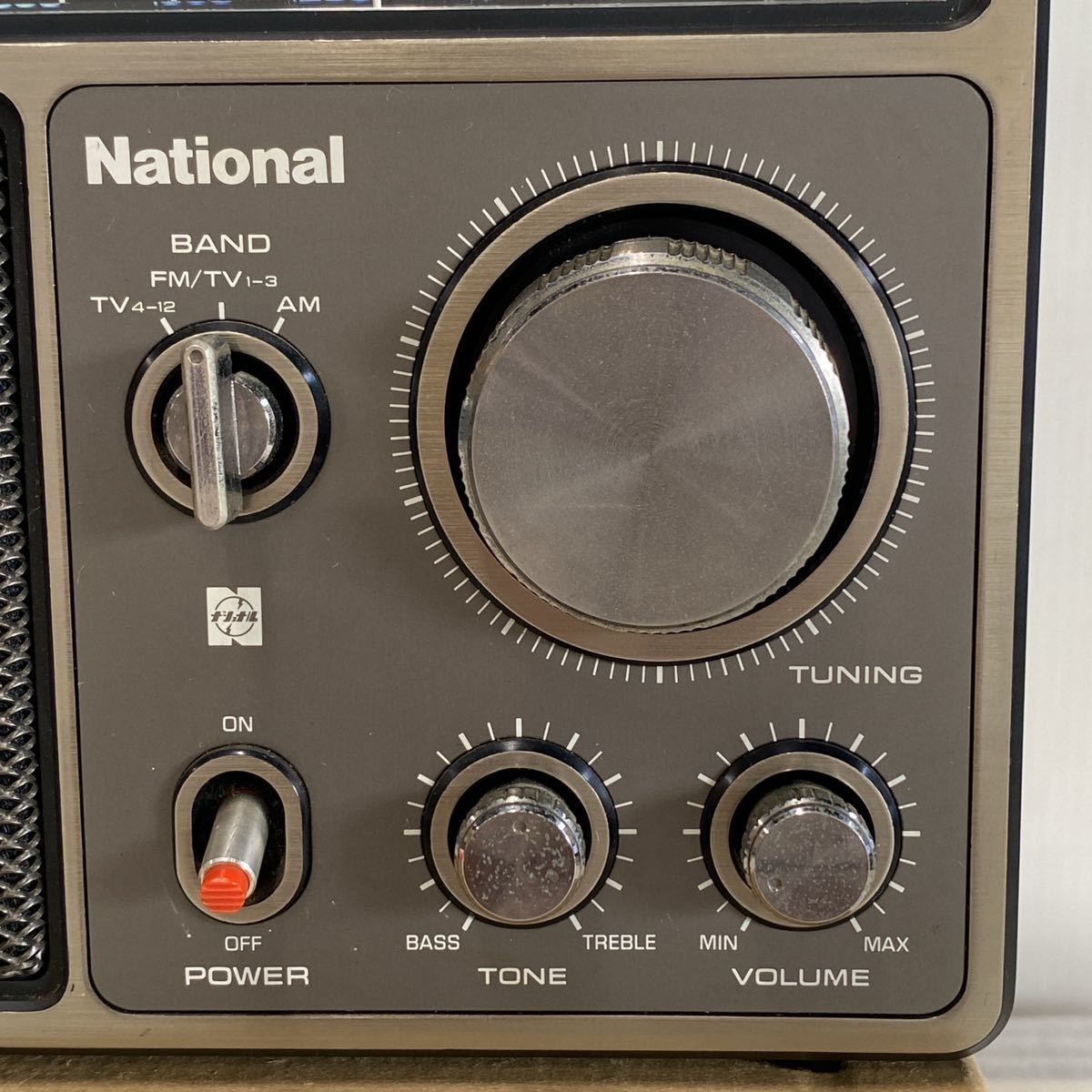 Yahoo!オークション - 昭和レトロ National ナショナルラジオ RF-1090