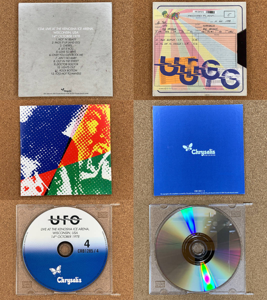 中古美品 UFO/STRANGERS IN THE NIGHT [Deluxe Edition] CD 8枚組