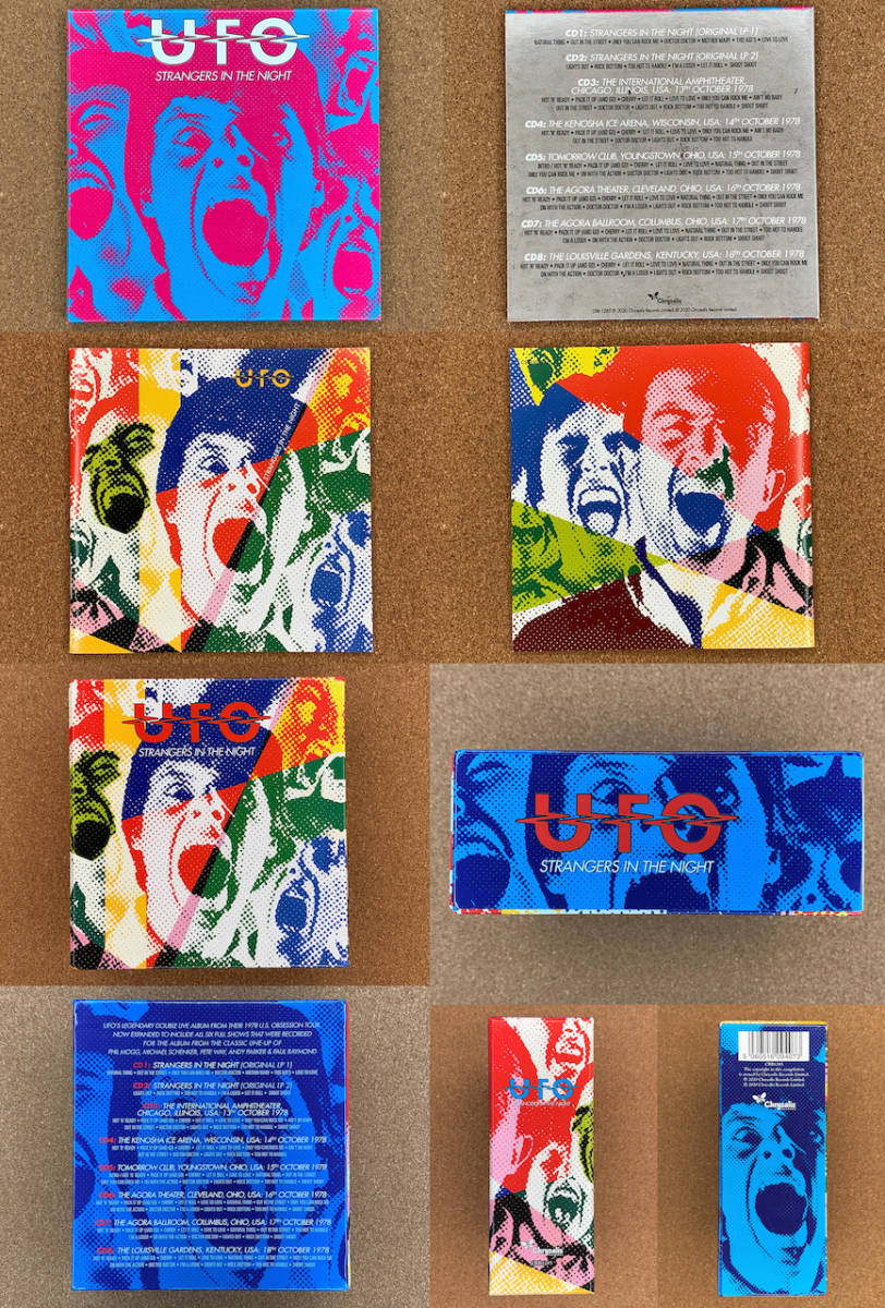 中古美品 UFO/STRANGERS IN THE NIGHT [Deluxe Edition] CD 8枚組