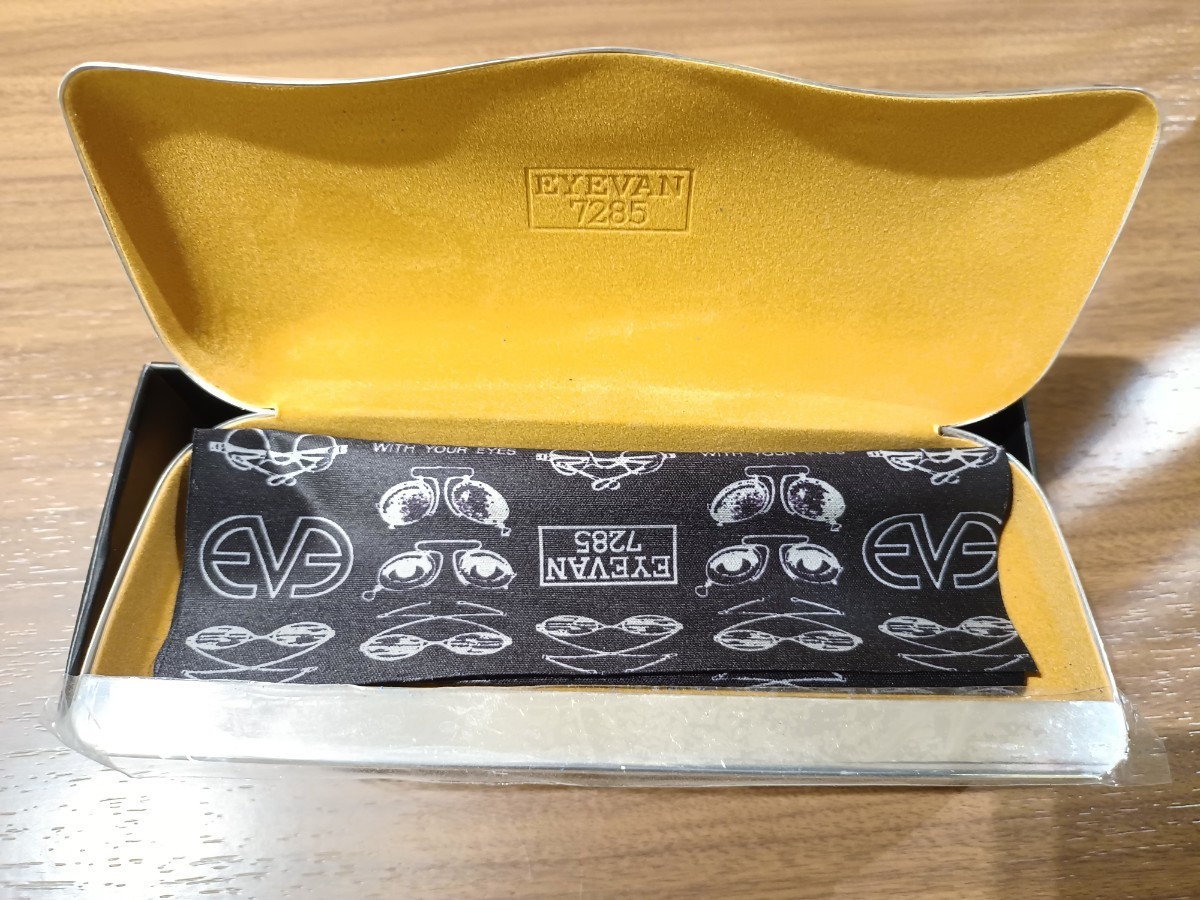 EYEVAN7285 純正 ケース 新品未使用 純正 メガネ拭き 純正箱｜Yahoo