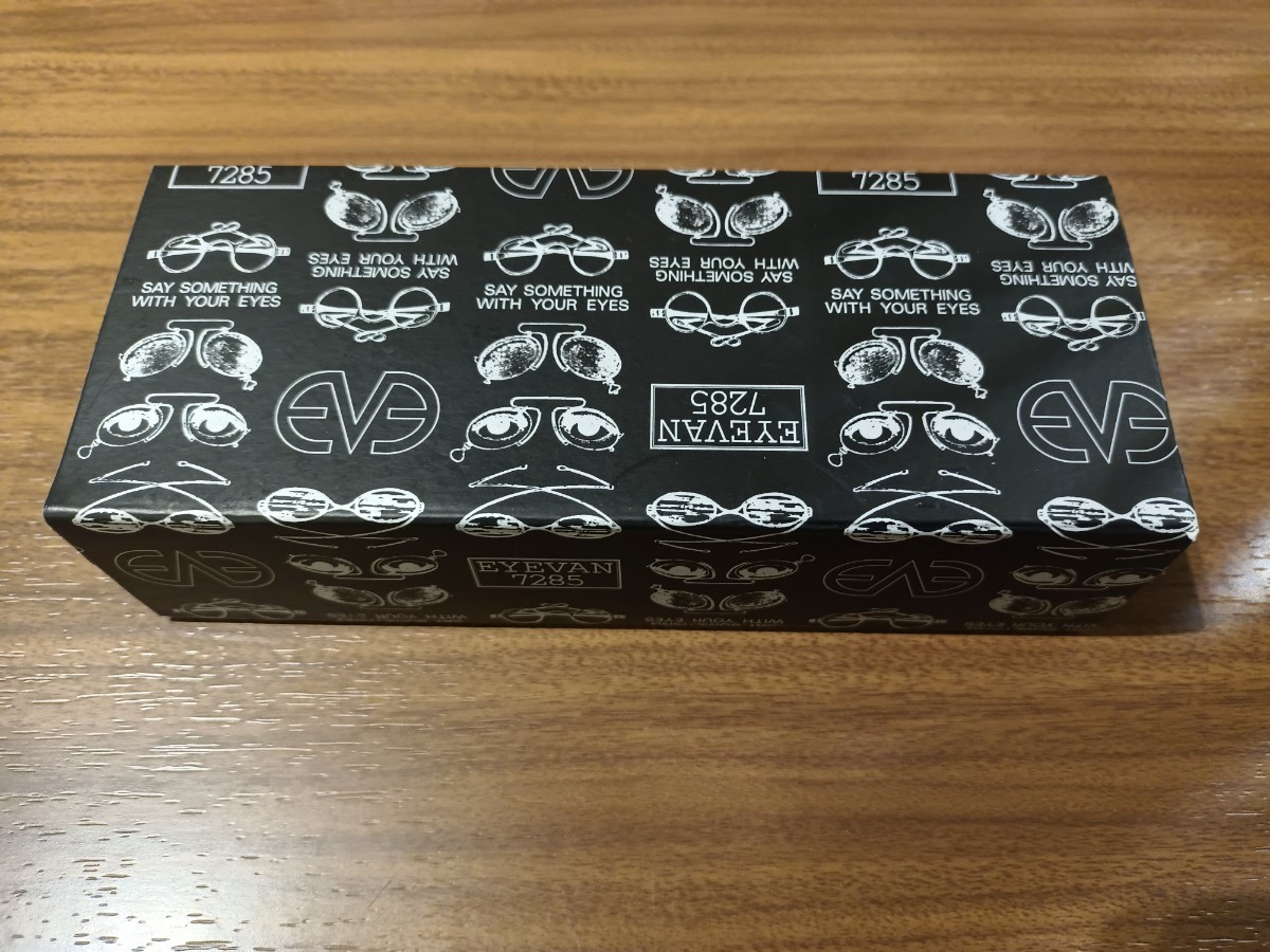 EYEVAN7285 純正 ケース 新品未使用 純正 メガネ拭き 純正箱｜Yahoo