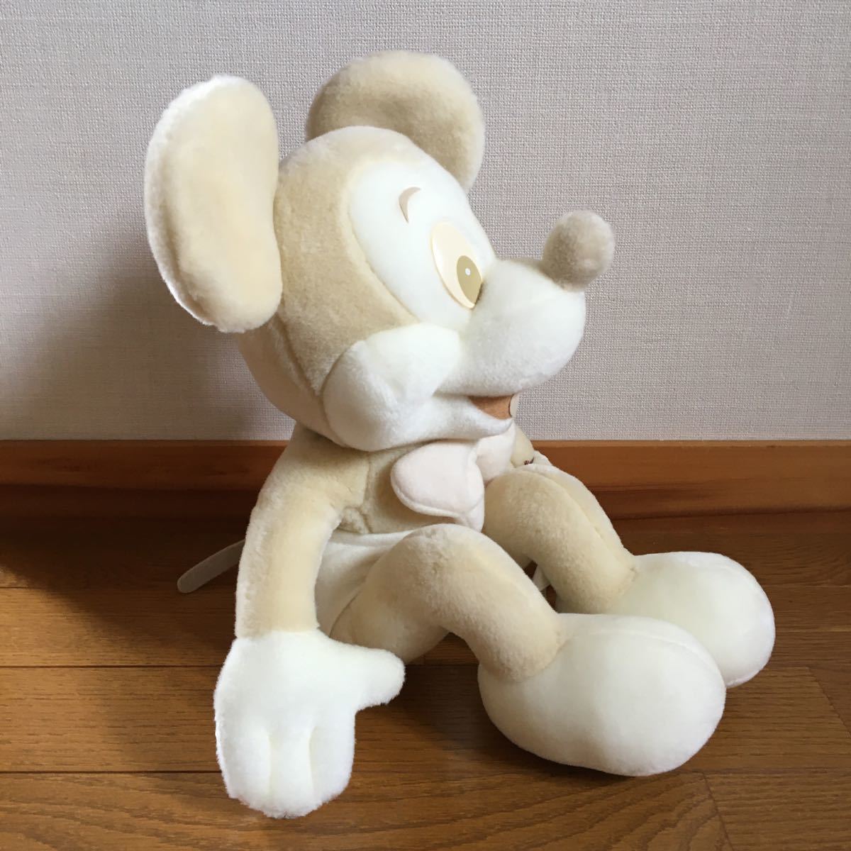 ミッキーマウス ぬいぐるみ ホワイト｜Yahoo!フリマ（旧PayPayフリマ）