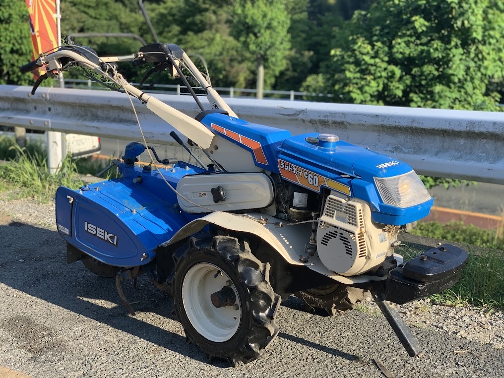 Yahoo!オークション - ISEKI イセキ ランドボーイC60 耕運機・耕耘機