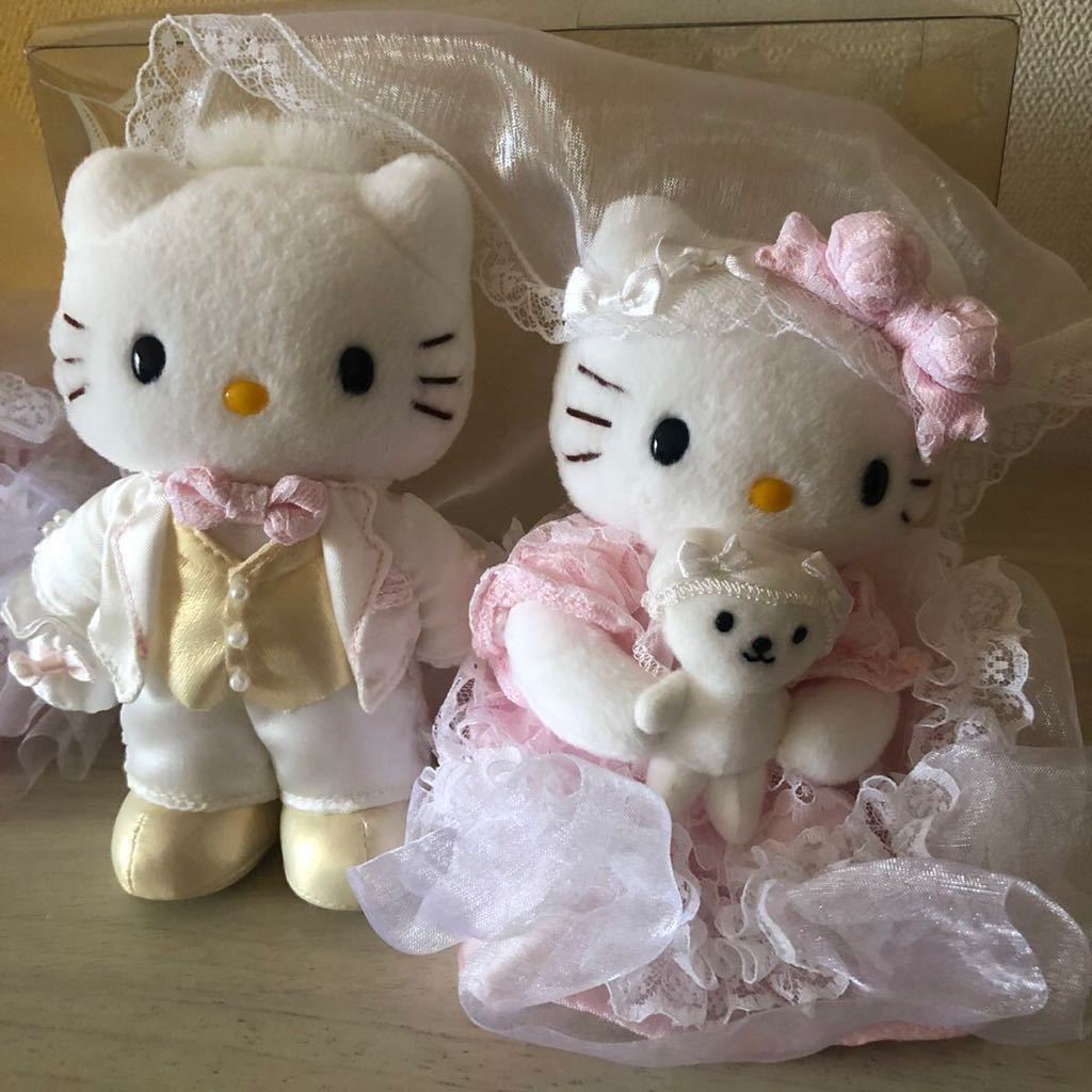 Yahoo!オークション - ハローキティ ウェディングドール 結婚式 ダニ