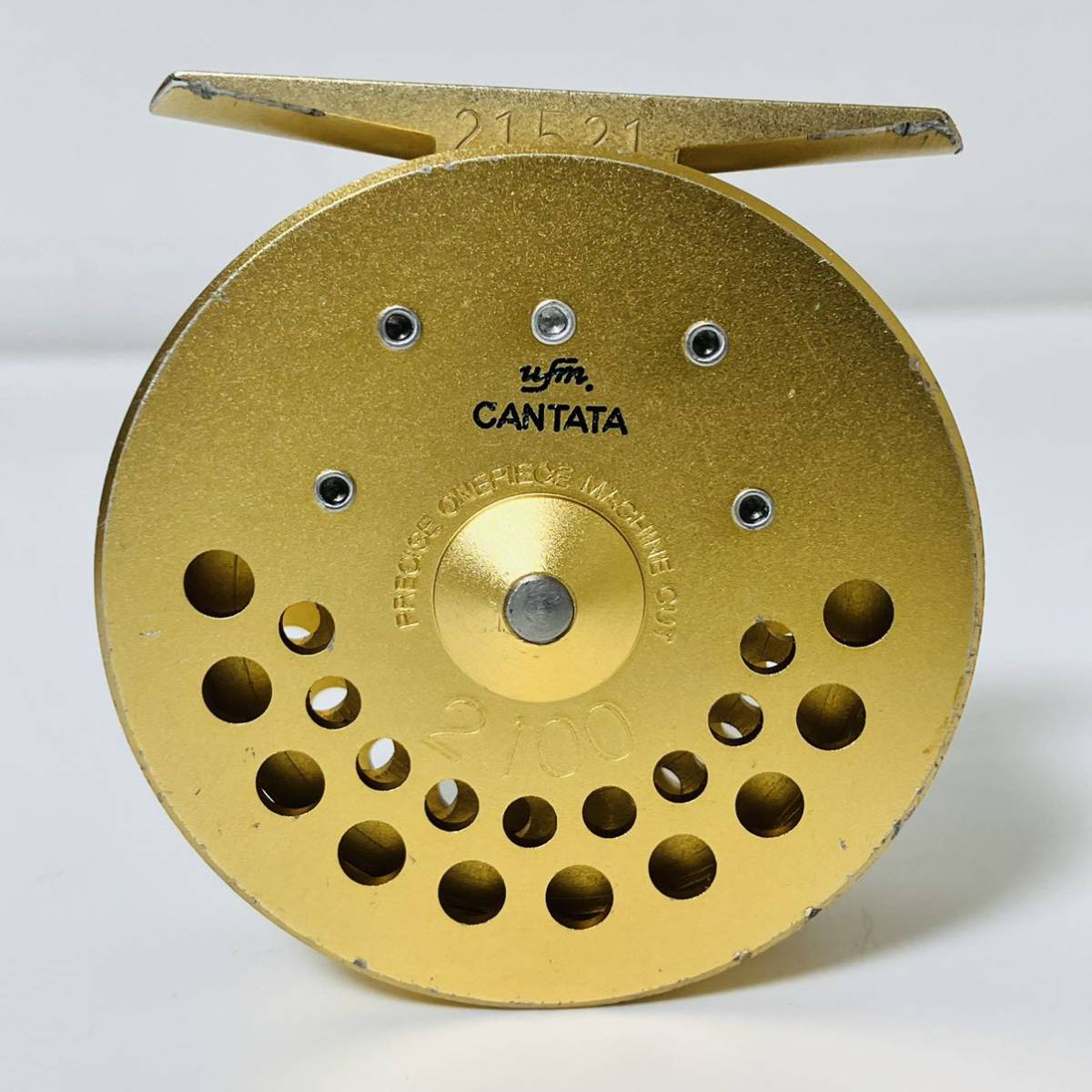 超貴重UFMウエダ CANTATA 2100 カンタータ 2100 フライリール 釣具