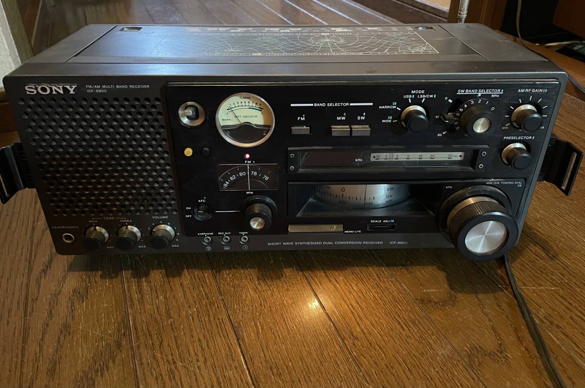SONY ソニー ICF-6800A 31バンドマルチバンドレシーバー SONY ソニー