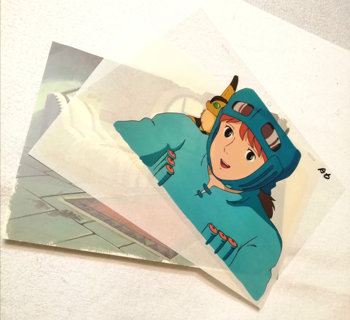 超レア スタジオジブリ 風の谷のナウシカ【当時物】複製セル画 背景画