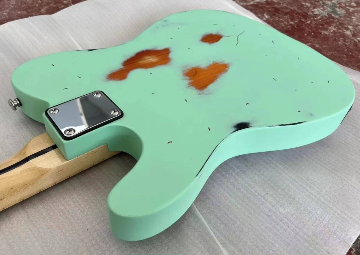 テレキャスター 部品 ボディー レリック加工 テレキャスター 自作