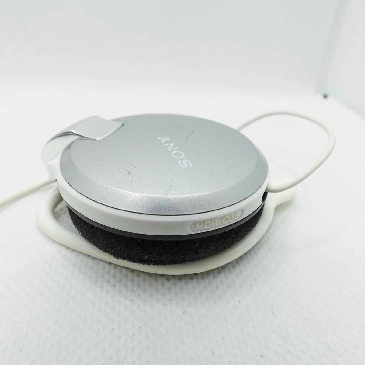 SONY ヘッドホン MDR-Q38LW（S) シルバー コード巻き取り式 薄型耳かけ