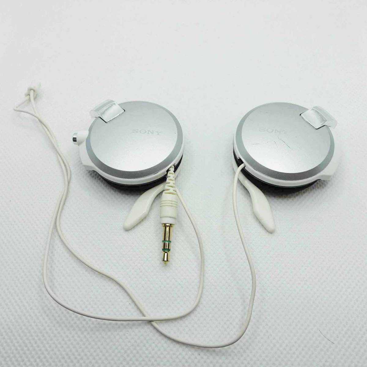 SONY ヘッドホン MDR-Q38LW（S) シルバー コード巻き取り式 薄型耳かけ