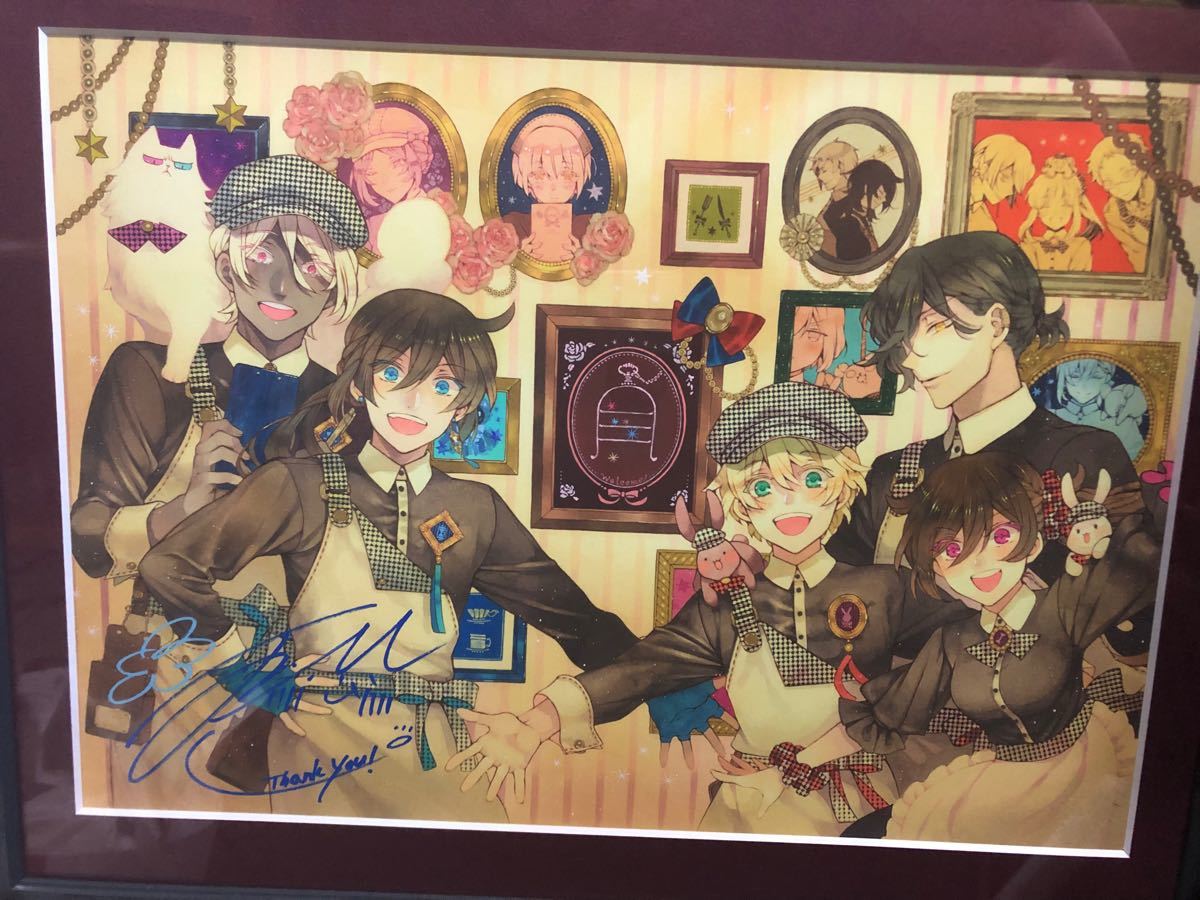 パンヴァニカフェ パンドラハーツ ヴァニタスの手記 直筆サイン入り