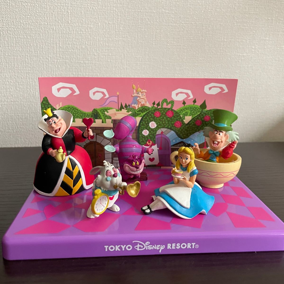 タイニーキングダム ディズニー ふしぎの国のアリス フィギュア 4体