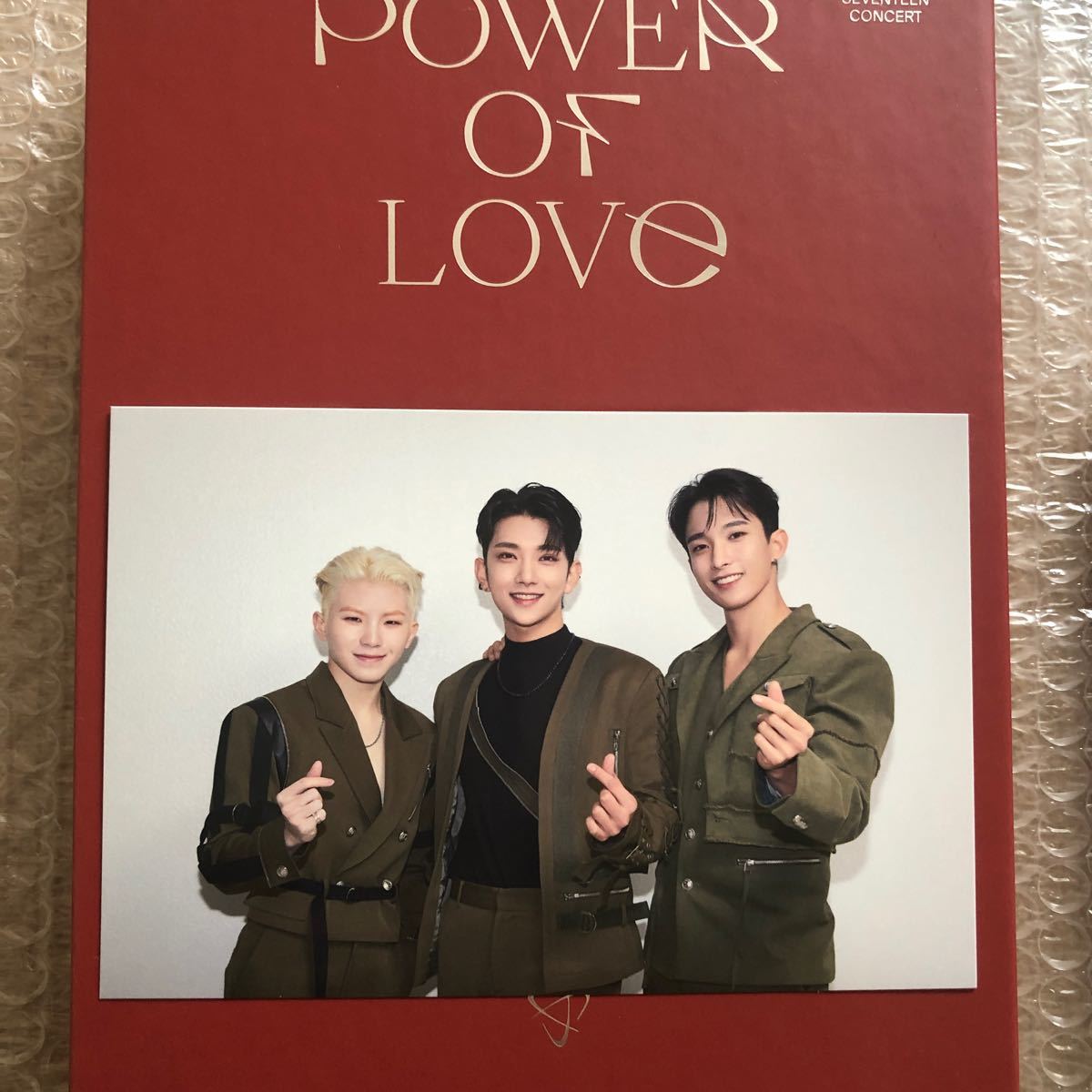 SEVENTEEN POWER OF LOVE DVD 生写真 ウジ ジョシュア ドギョム きれい