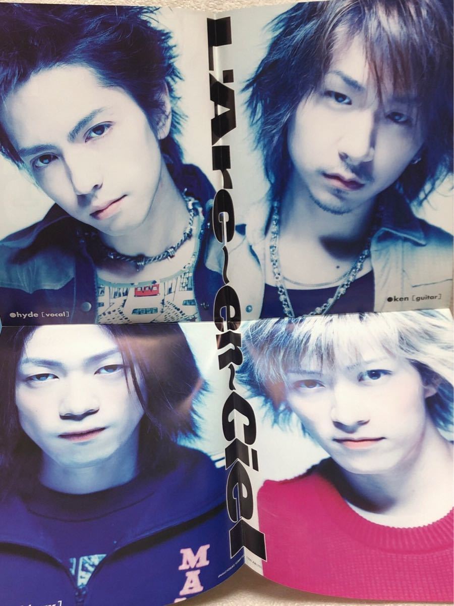 L'Arc〜en〜Ciel ラルク ポスター hyde tetsuya yukihiro ken
