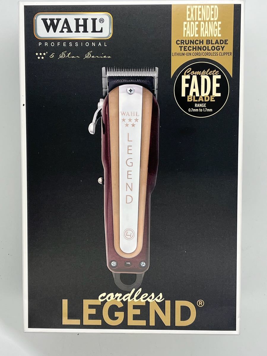 新商品 WAHL Legend・ウォール レジェンド コードレスバリカン 新品