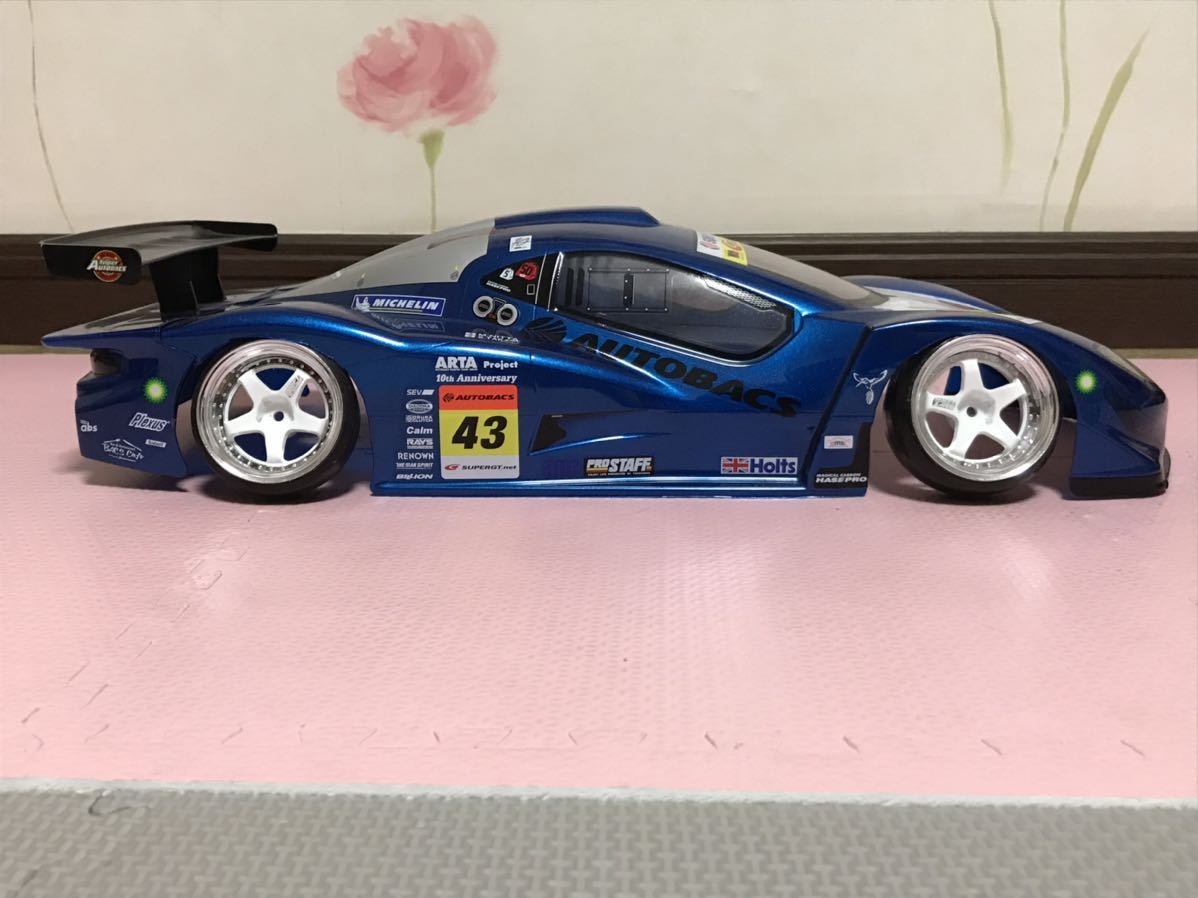 送料無料 1/10 ARTA ガライヤ ラジコン ボディ 未走行 塗装済 タミヤ