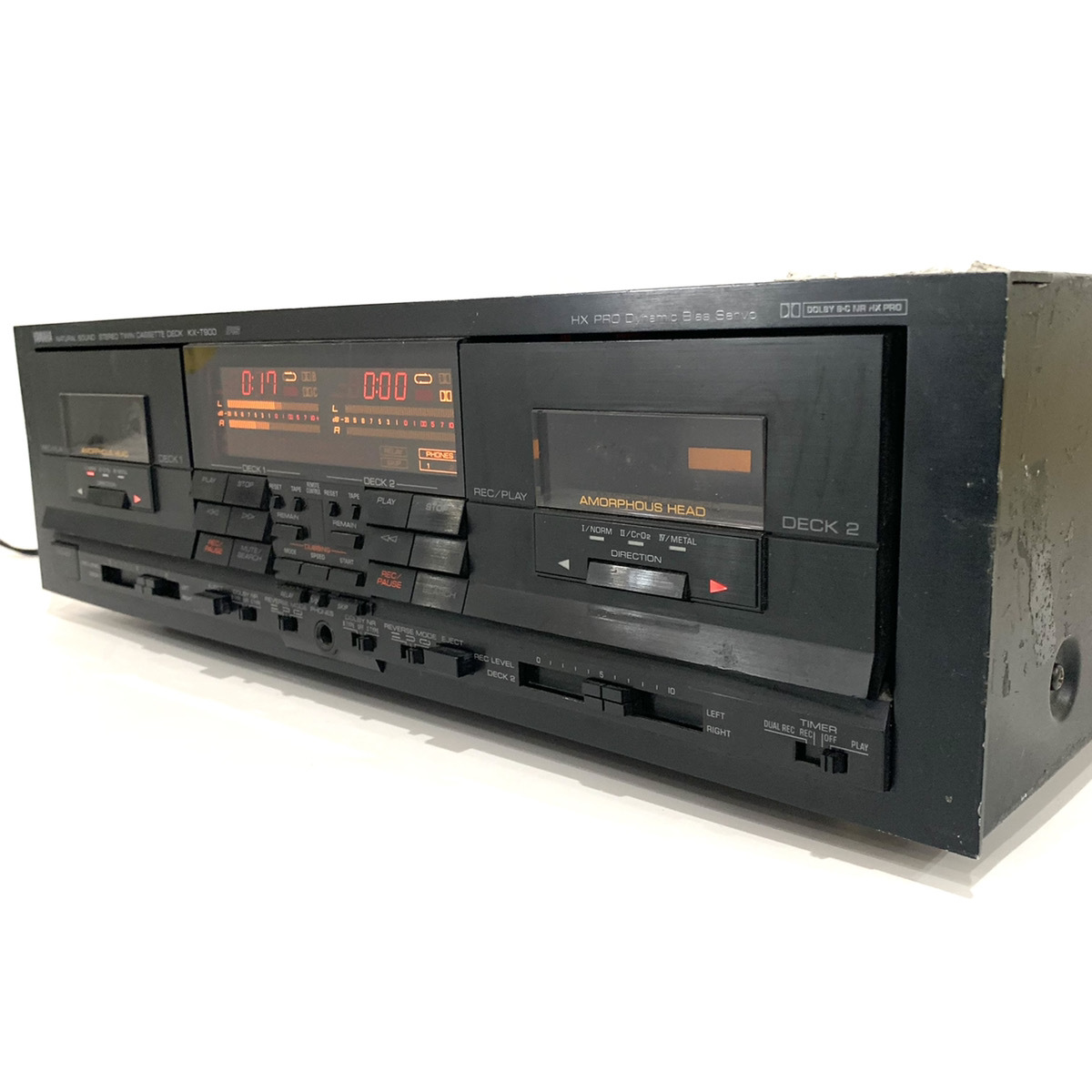 Yahoo!オークション - YAMAHA KX-T900 カセットデッキ【1176】