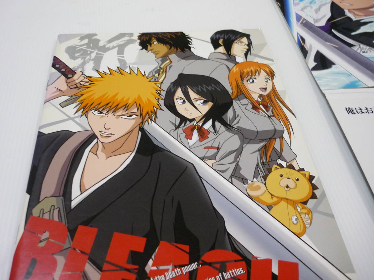 ノート カード 4種セット ブリーチ BLEACH 黒崎一護 朽木ルキア 井上