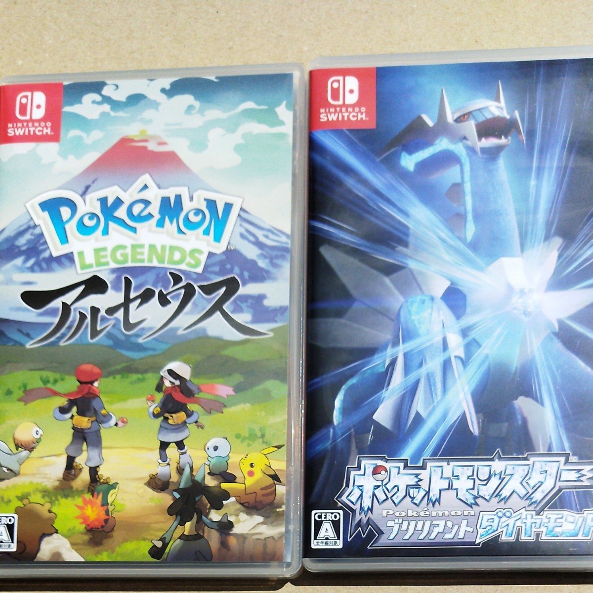 Switch 2本セット ポケモン レジェンズ アルセウス ポケットモンスター