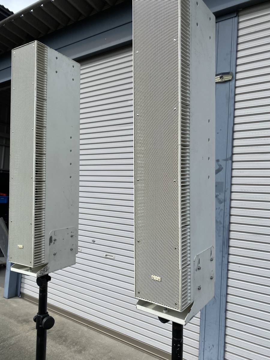 Yahoo!オークション - ラインアレイ音響スピーカー TOA SR-S4L 1ペア