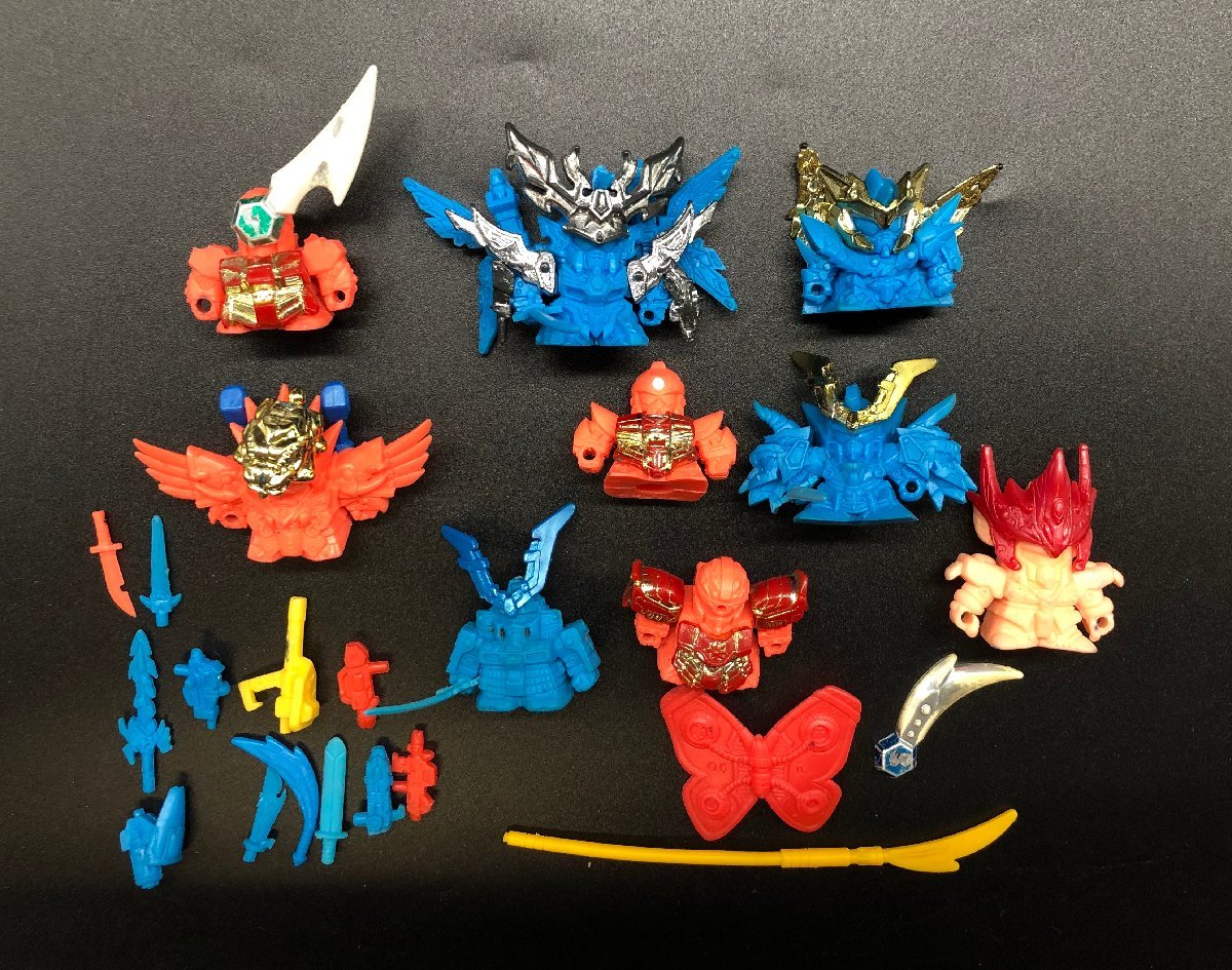 1円～ SDガンダムR 消しゴム 雷帝千生神将軍 橙色 聖竜騎士ゼロ