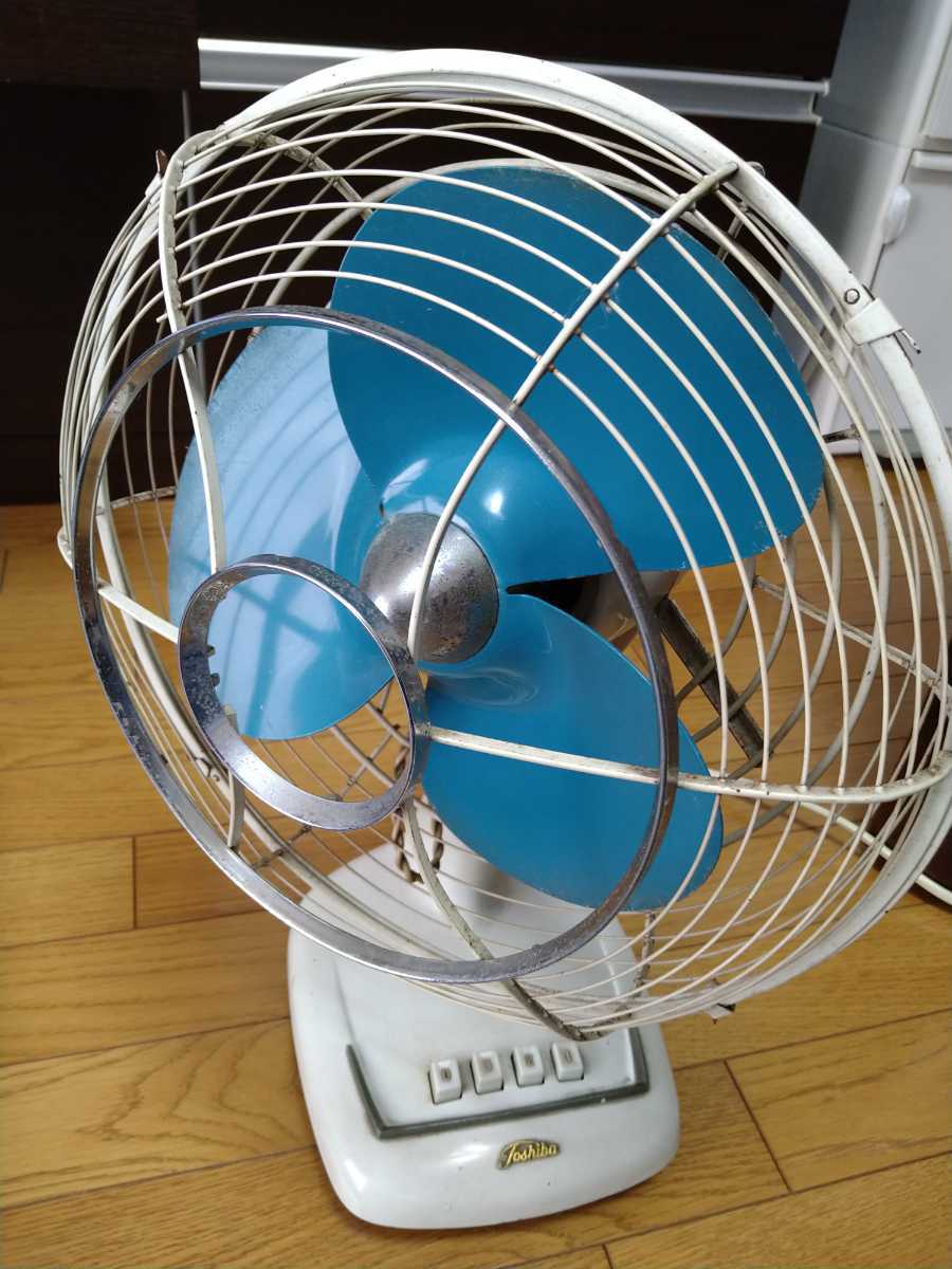 Yahoo!オークション - 昭和レトロ 東芝扇風機 昭和30年代 不動品