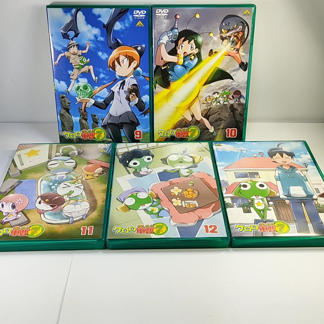 Yahoo!オークション - DVD ケロロ軍曹7thシーズン BOX付 初回版 全13巻