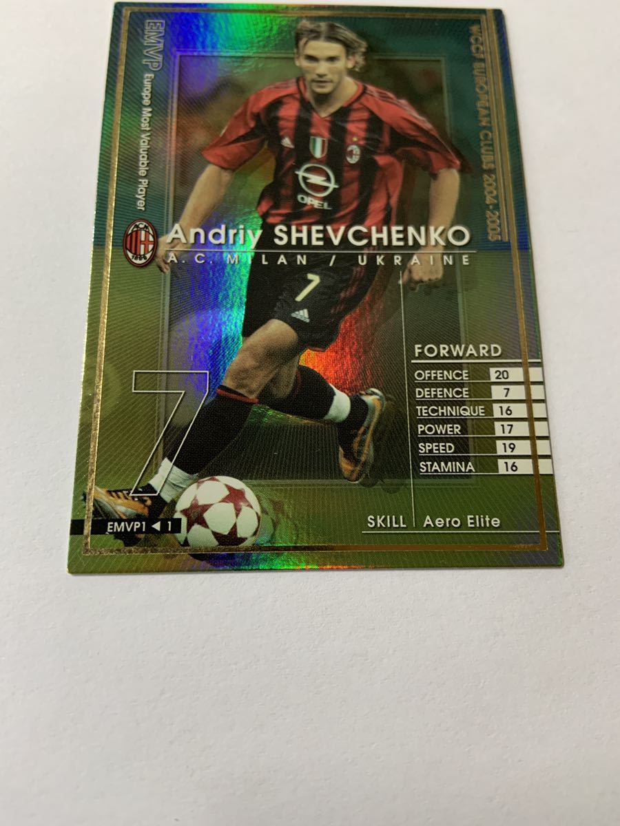 Yahoo!オークション - WCCF アンドリー・シェフチェンコ 2004-2005 EMV