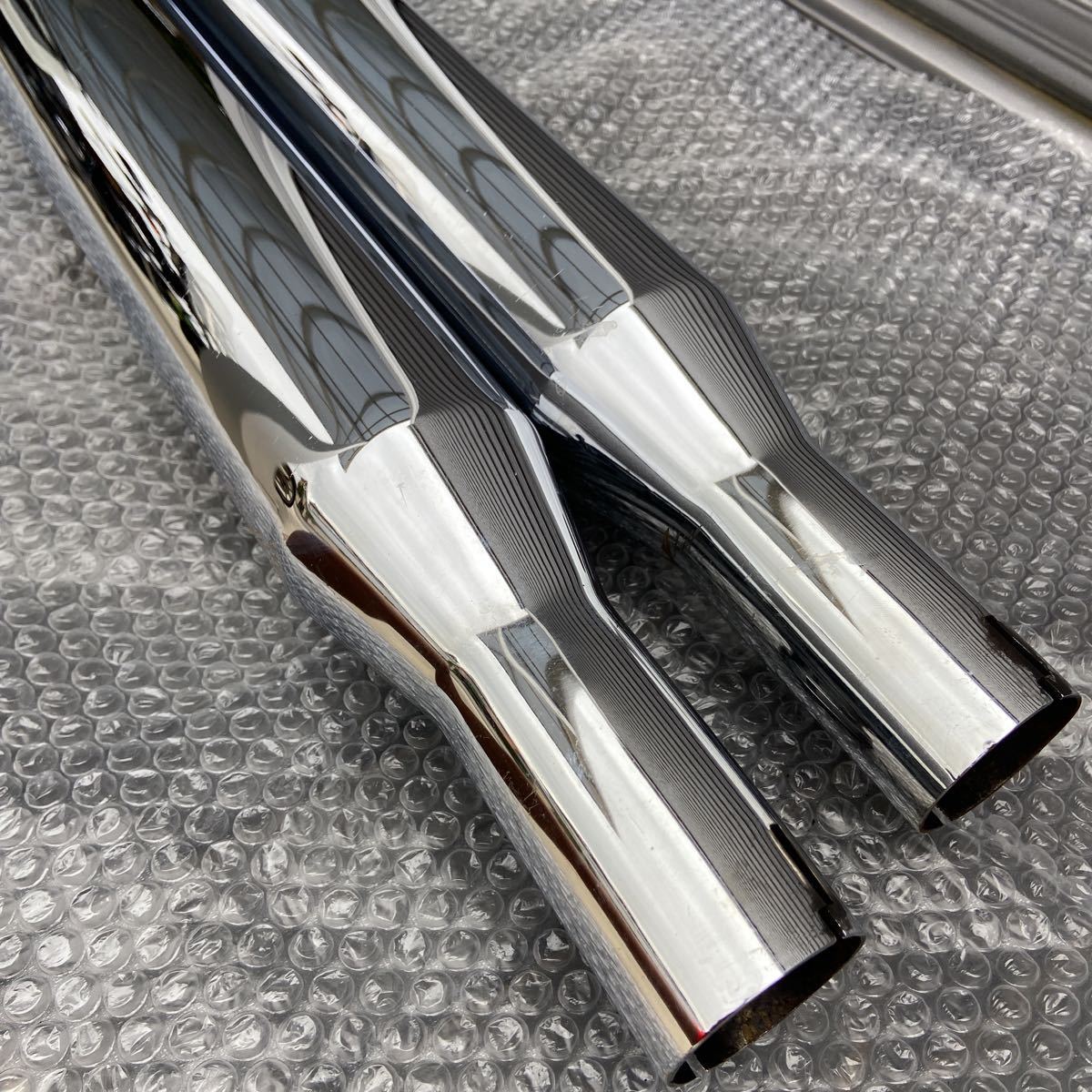 希少 04-13 クロームワークスポーツスター マフラー 2004 ハーレー