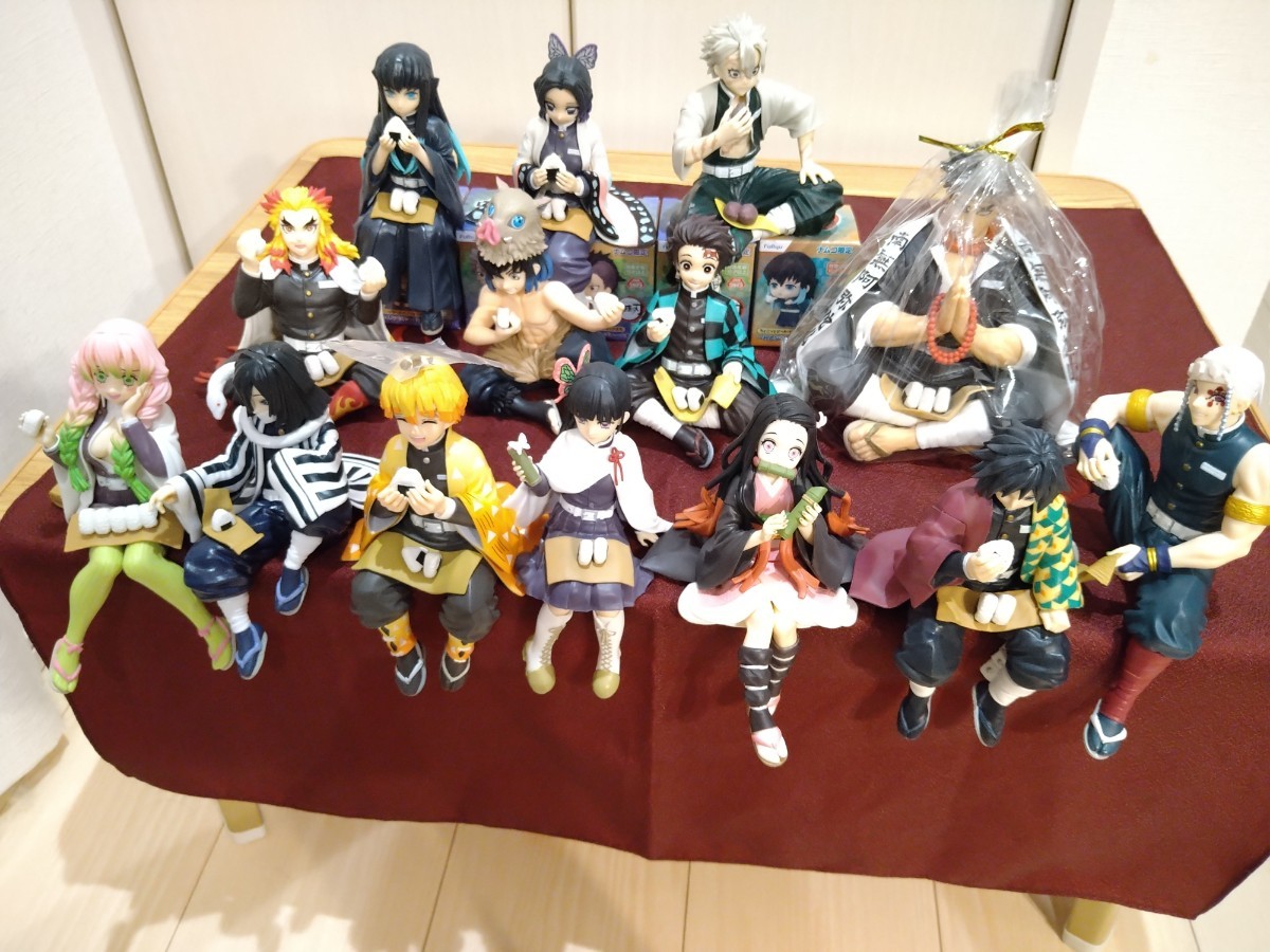 鬼滅の刃 プレミア厶ちょこのせフィギュア 全14種コンプリート｜Yahoo