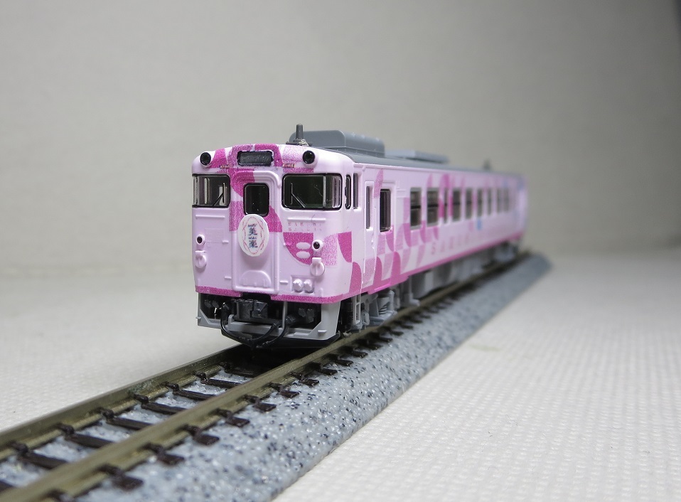 Yahoo!オークション - 津山線の新観光列車「SAKU美SAKU楽」TOMIX キハ4