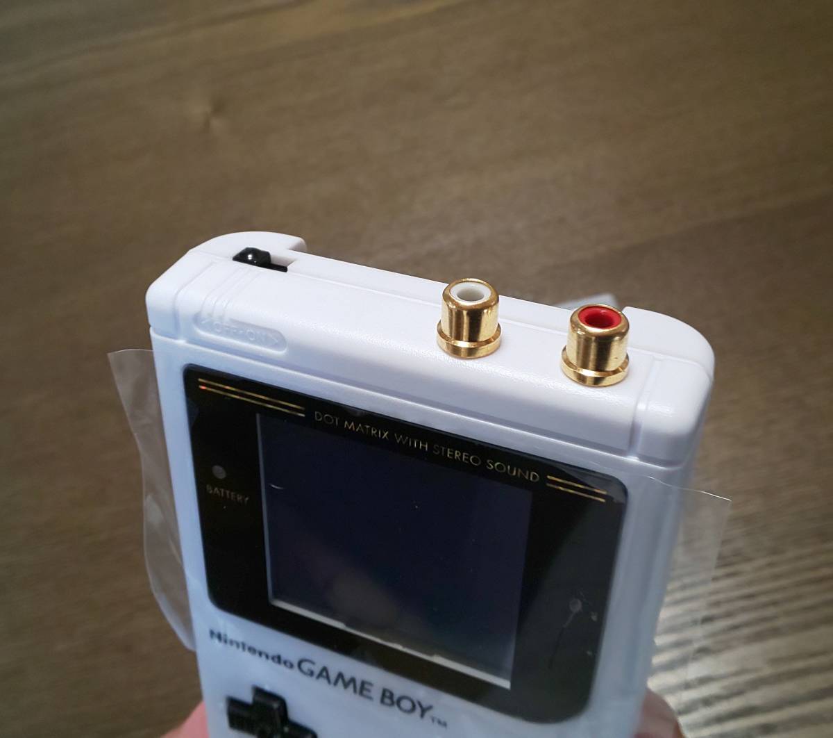 カスタム初代ゲームボーイ本体 RCA バックライト Prosoundカスタム
