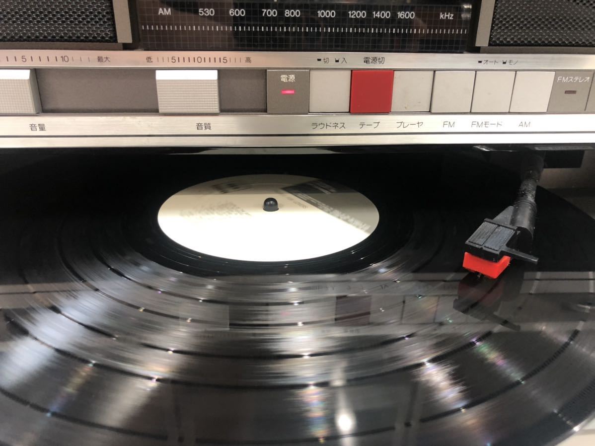 Yahoo!オークション - National SG-J500 ラジカセ レコードプレーヤー