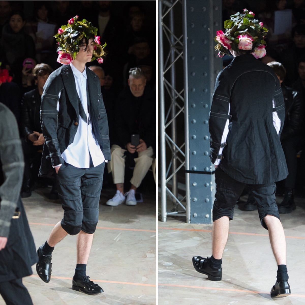 COMME des GARCONS HOMME PLUS】 2016-2017AW 平和の鎧 black甲冑