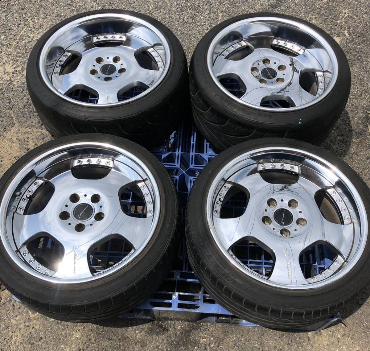 SSR ケーニッヒ ヴィエナ 18インチ 9J リム2本 SSR ケーニッヒ