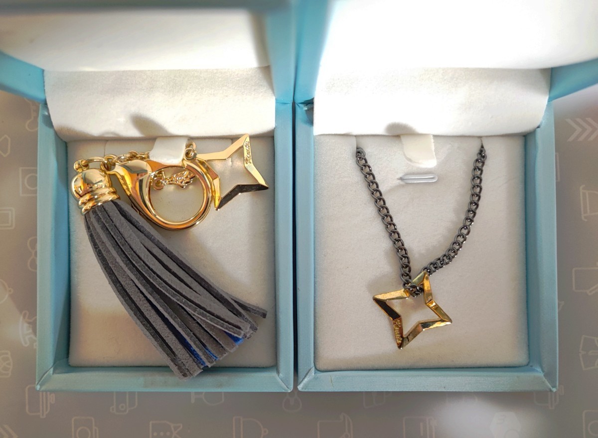 ホロライブ天音かなた 活動1周年記念ネックレス＆タッセルチャーム