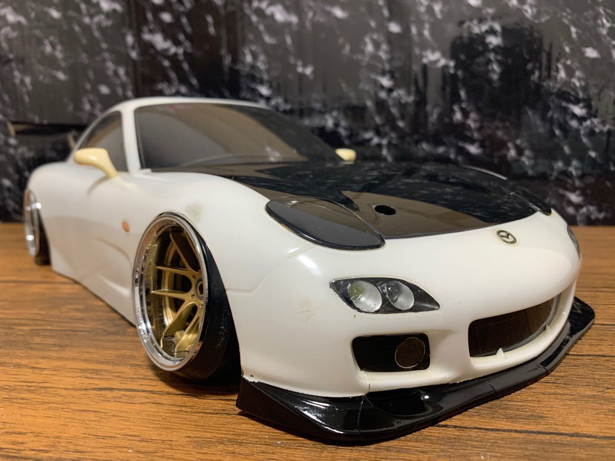 タミヤ マツダ rx-7 FD 1/10 ラジコン ボディ rc ドリフト ボディー