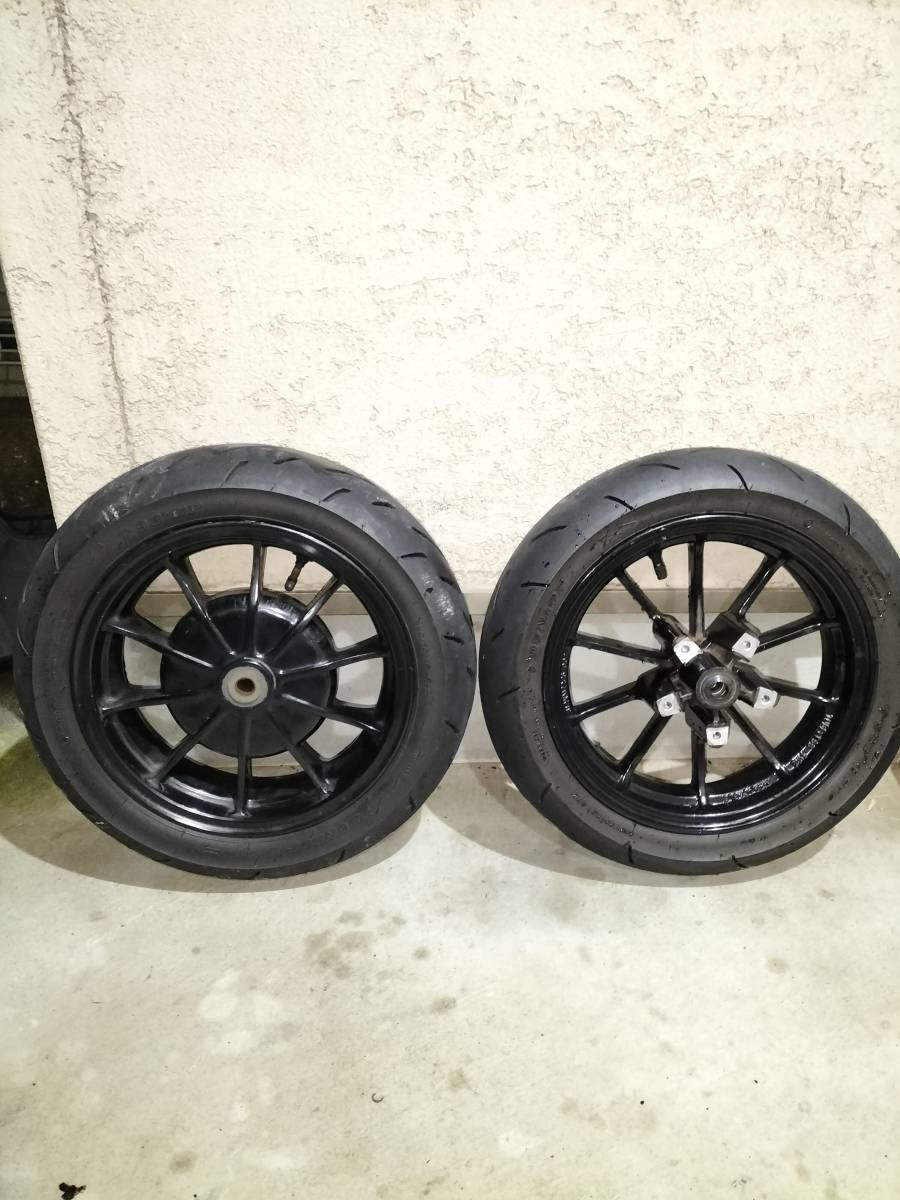 Yahoo!オークション - シグナスX 1型〜3型 RPM 前後ホイールセット 溝