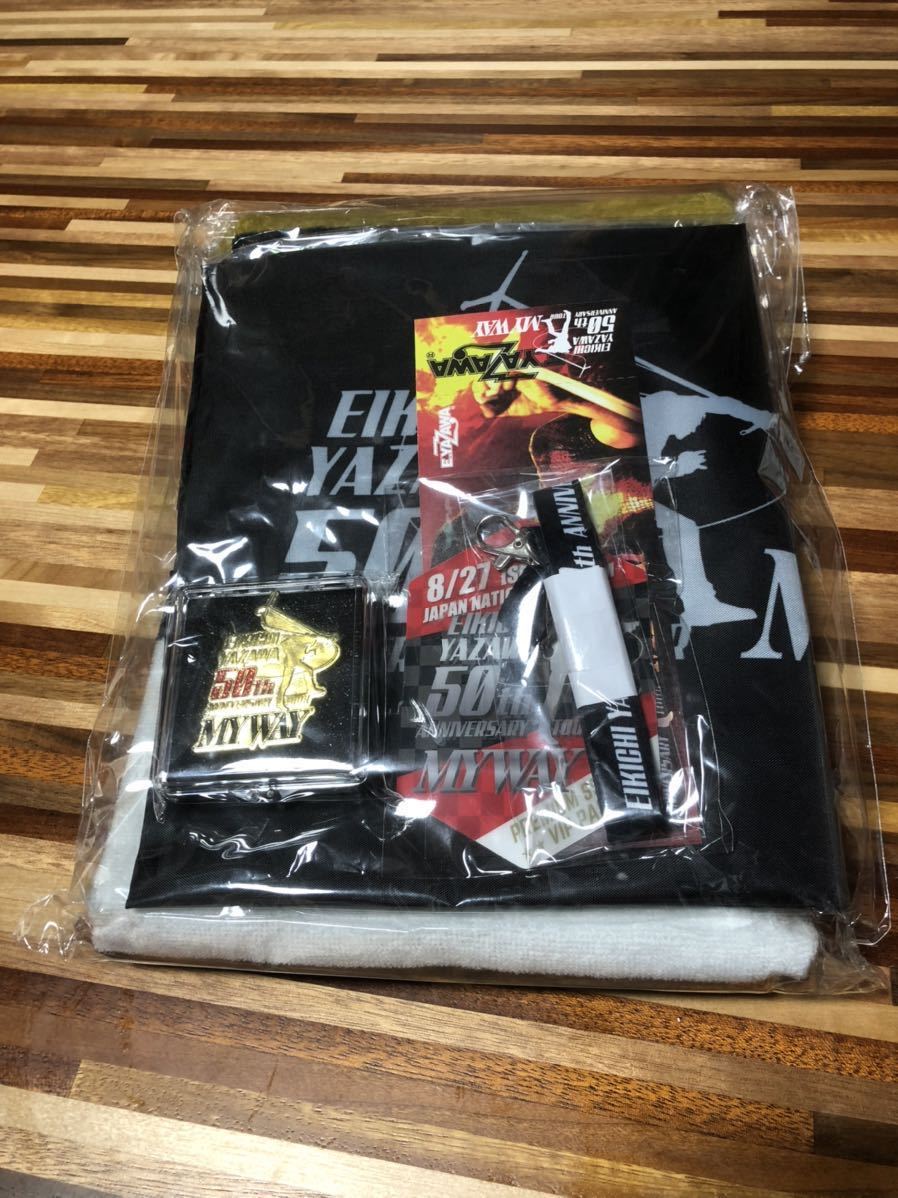 矢沢永吉ソロデビュー50周年 PSS席記念グッズ 矢沢永吉50周年記念