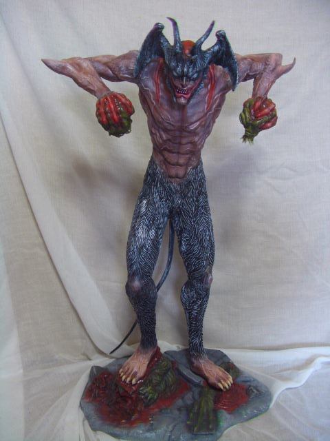 Yahoo!オークション - レッズデビルマンガレージキットフィギュア70cm