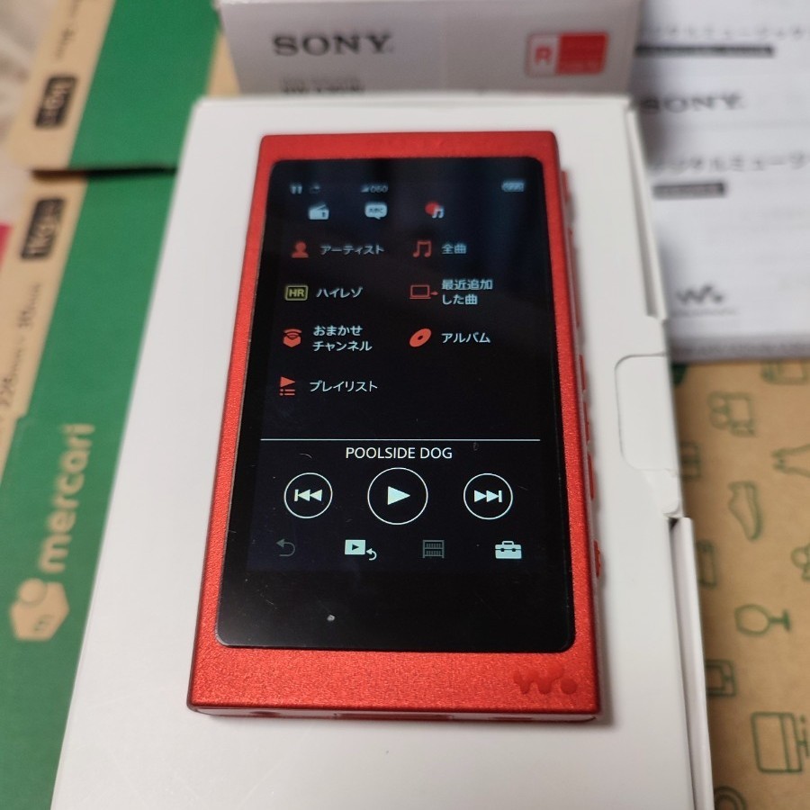 SONY ウォークマン NW-A36 32GB レッド ソニー SONY NW-A36 32GB