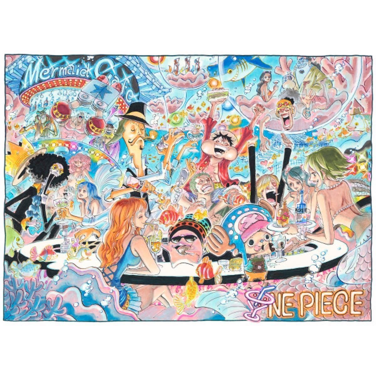 本日までの特価集英社公式 尾田栄一郎ONE PIECE NFT マンガアート