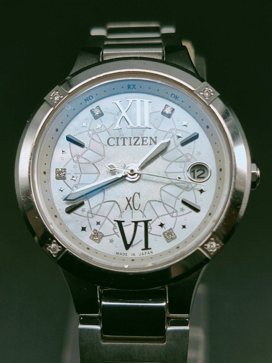 シチズン クロスシー ティタニアライン 限定品 ソーラー電波 H058