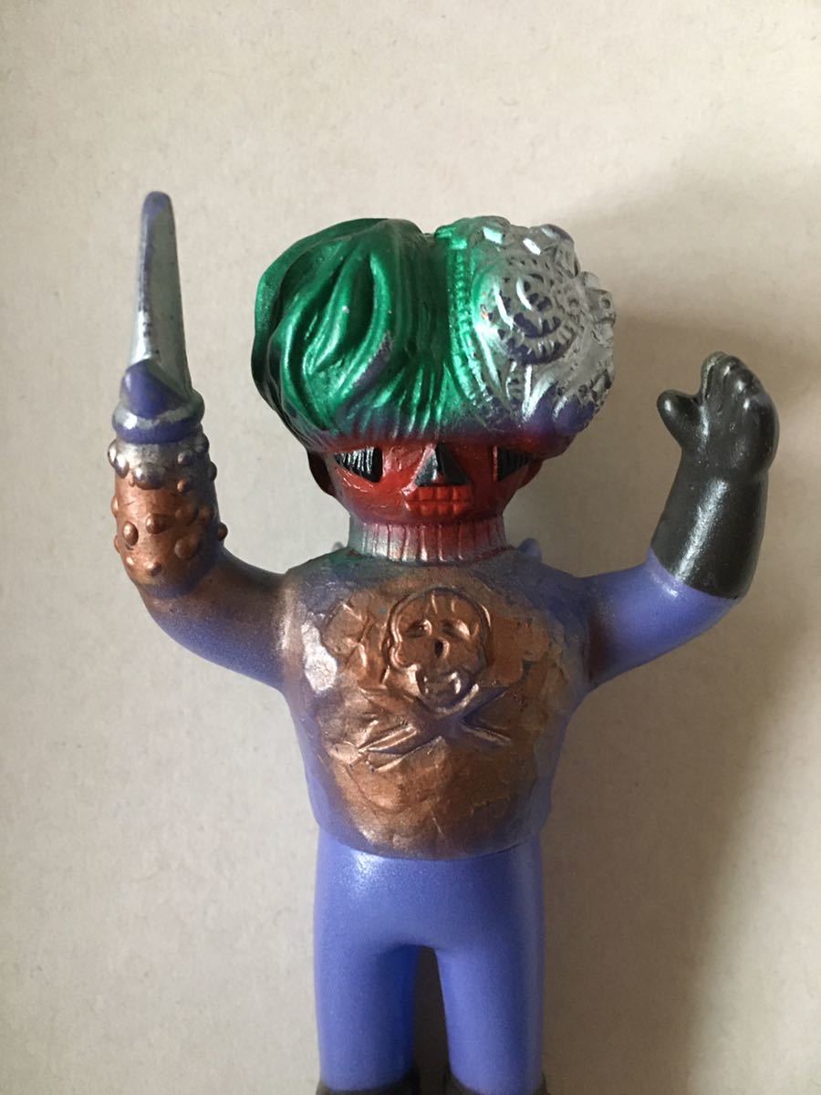 バドー星人 2体 アストロミュー5 中島製作所 亀マーク 当時モノ