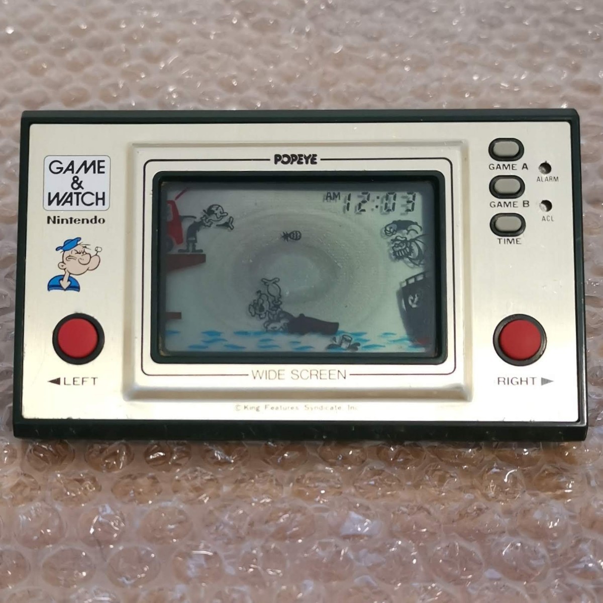 希少』ポパイ 任天堂『ゲームウォッチ』｜Yahoo!フリマ（旧PayPayフリマ）