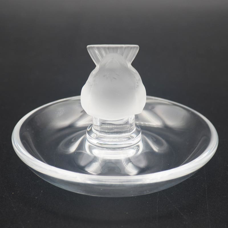 ラリック LALIQUE パンソン PINSON 鳥 ピンディッシュ リングトレイ H5