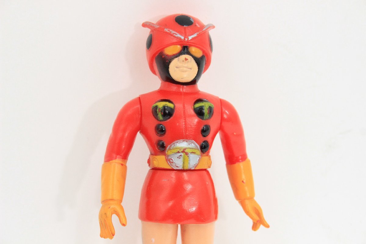 Yahoo!オークション - 【当時物】 ポピー 電波人間タックル ソフビ 仮