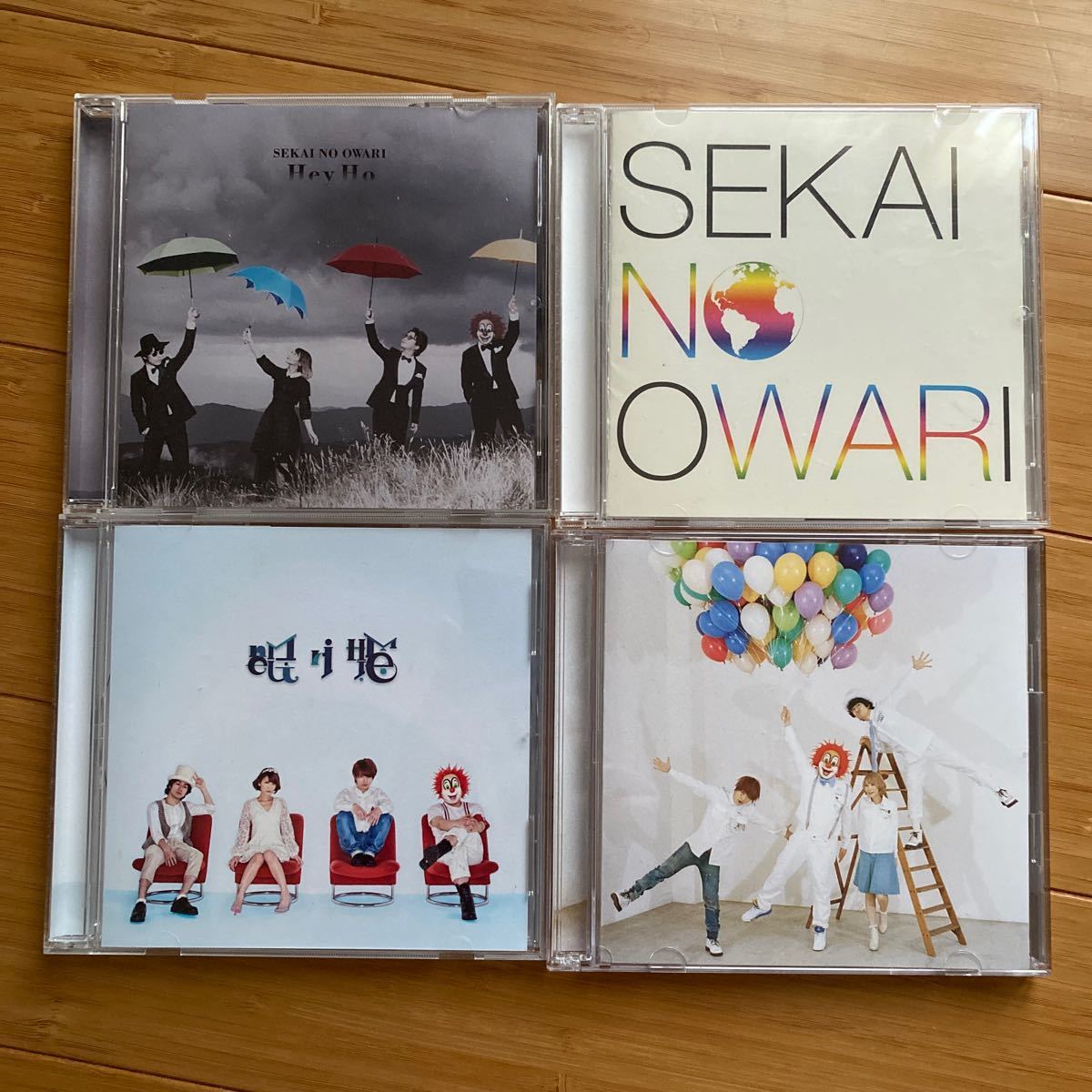 SEKAI NO OWARI CD4枚セット｜Yahoo!フリマ（旧PayPayフリマ）