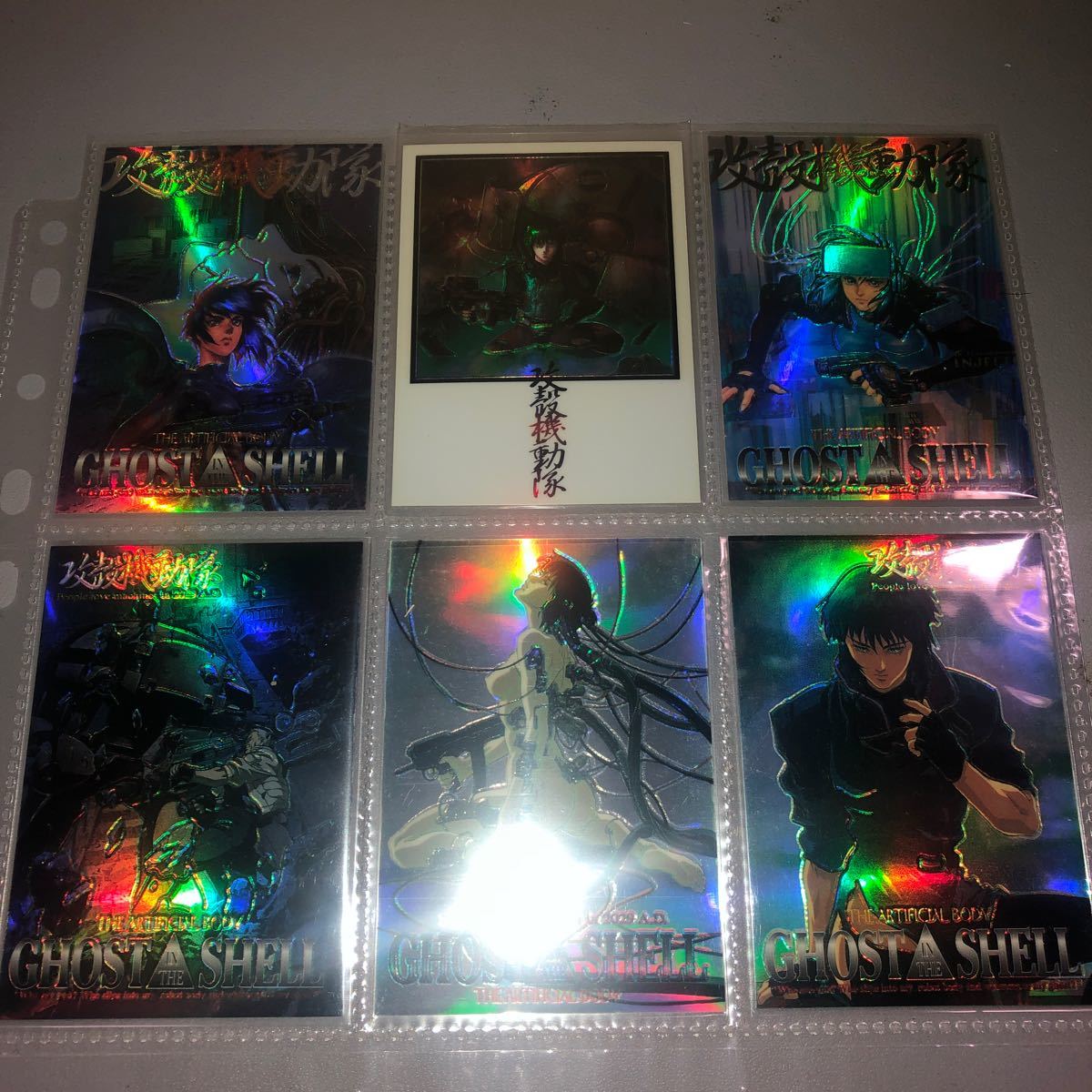 攻殻機動隊 GHOST IN THE SHELL AMADA社製 CHROMIUMトレーディング