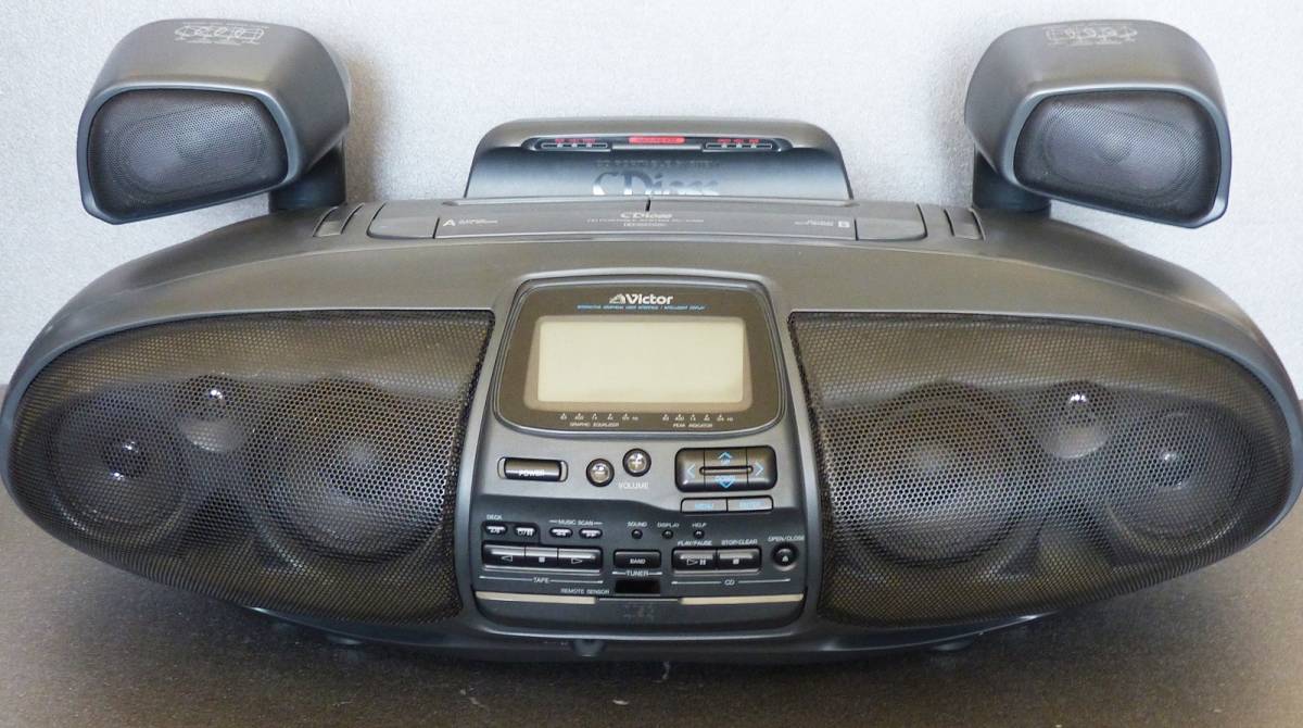 Yahoo!オークション - Victor RC-X999 CDポータブルシステム Wラジカセ